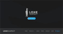 Desktop Screenshot of lonesuspect.com
